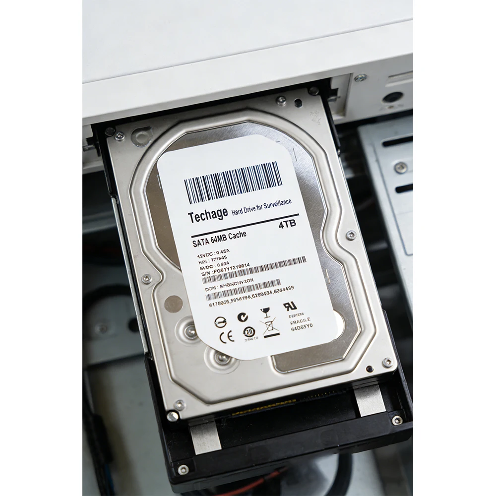 Picture 6: 1TB,3TB,4TB, Hard Drive, Disk, SATA, 64MB, Cache, 12VDC, 0.45A, 5VDC, 0.60A, for Surveillance, Mechanical, Hard Drive