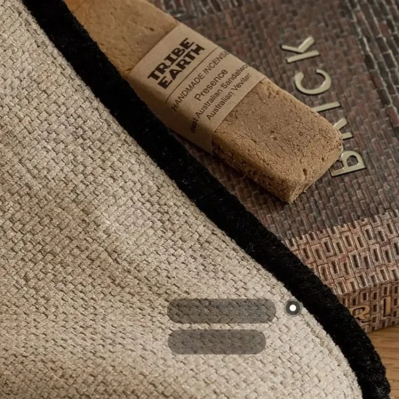 

New Chinese Style Jacquard Chenille Thickened Blackout Retro Cotton and Linen Curtains for Living Dining Room Bedroom