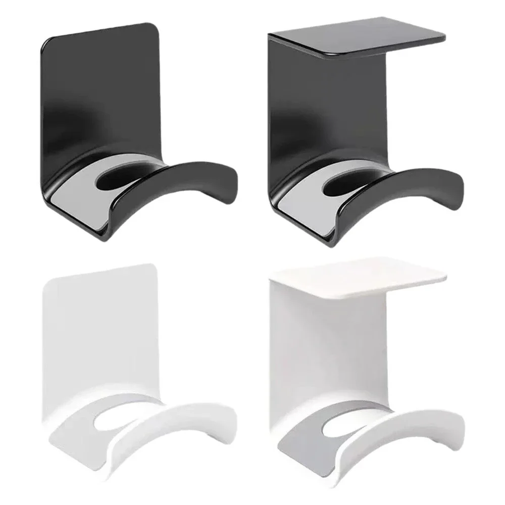 ユニバーサルヘッドフォンスタンド粘着壁マウントハンガーデスク下ヘッドセットホルダーゲームイヤホンブラケット収納オーガナイザー