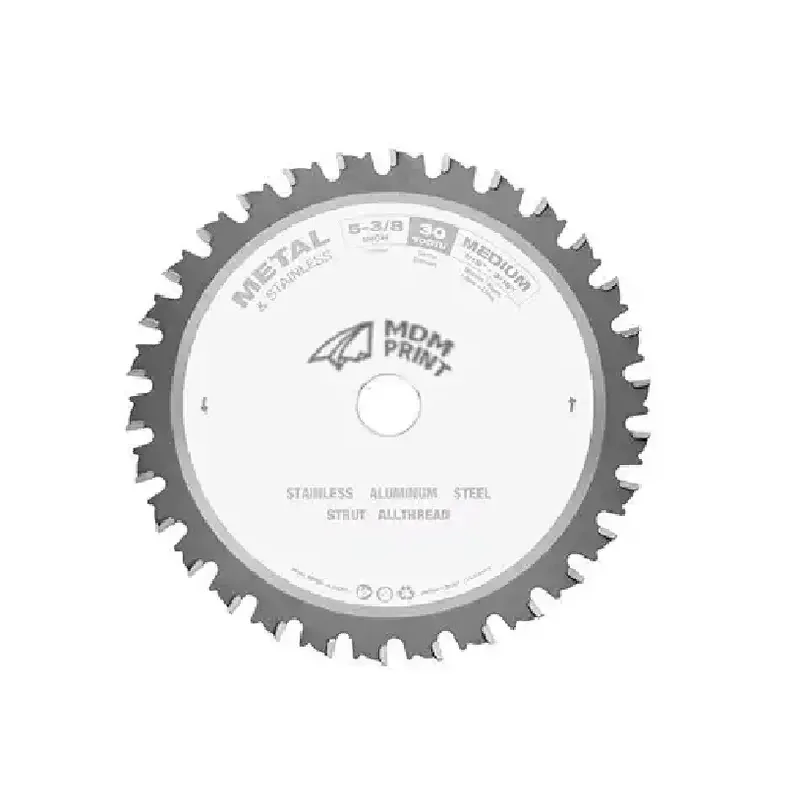 

5-3/8 in. 30 Tooth Metal and Stainless Cutting Circular Saw Blade (5/8 in. Arbor)