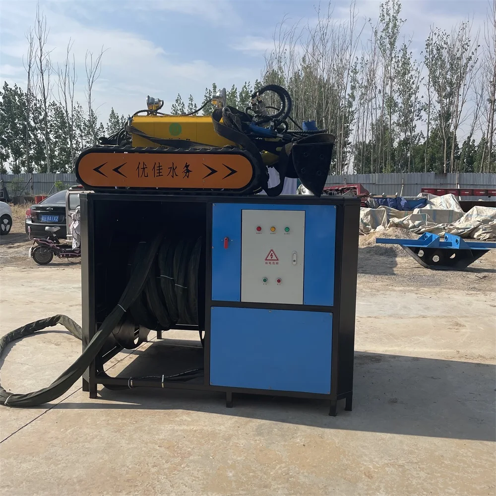 Underwater Hull Cleaning Equipment Submersible Dredging Machine with Gearbox High Efficiency Cleaning Robot