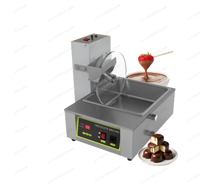 Commercial Chocolate Mixer, Evenly Heated Stainless Steel Model, Cake Hotel Special Machine