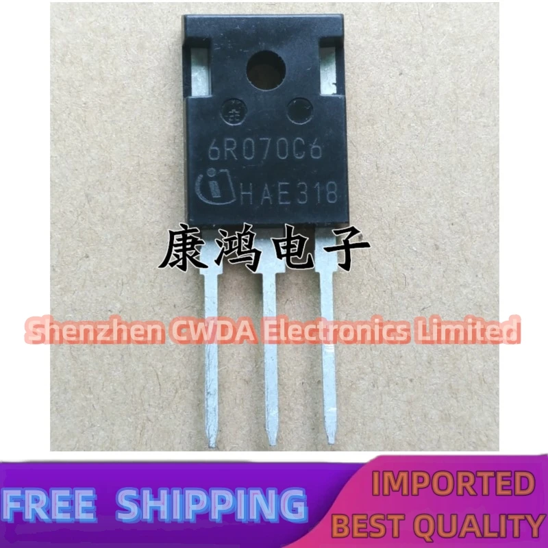 10PCS-20PCS   6R070C6 IPW60R070C6 TO-247 MOS 53A/600V  In Stock Can Be Purchased