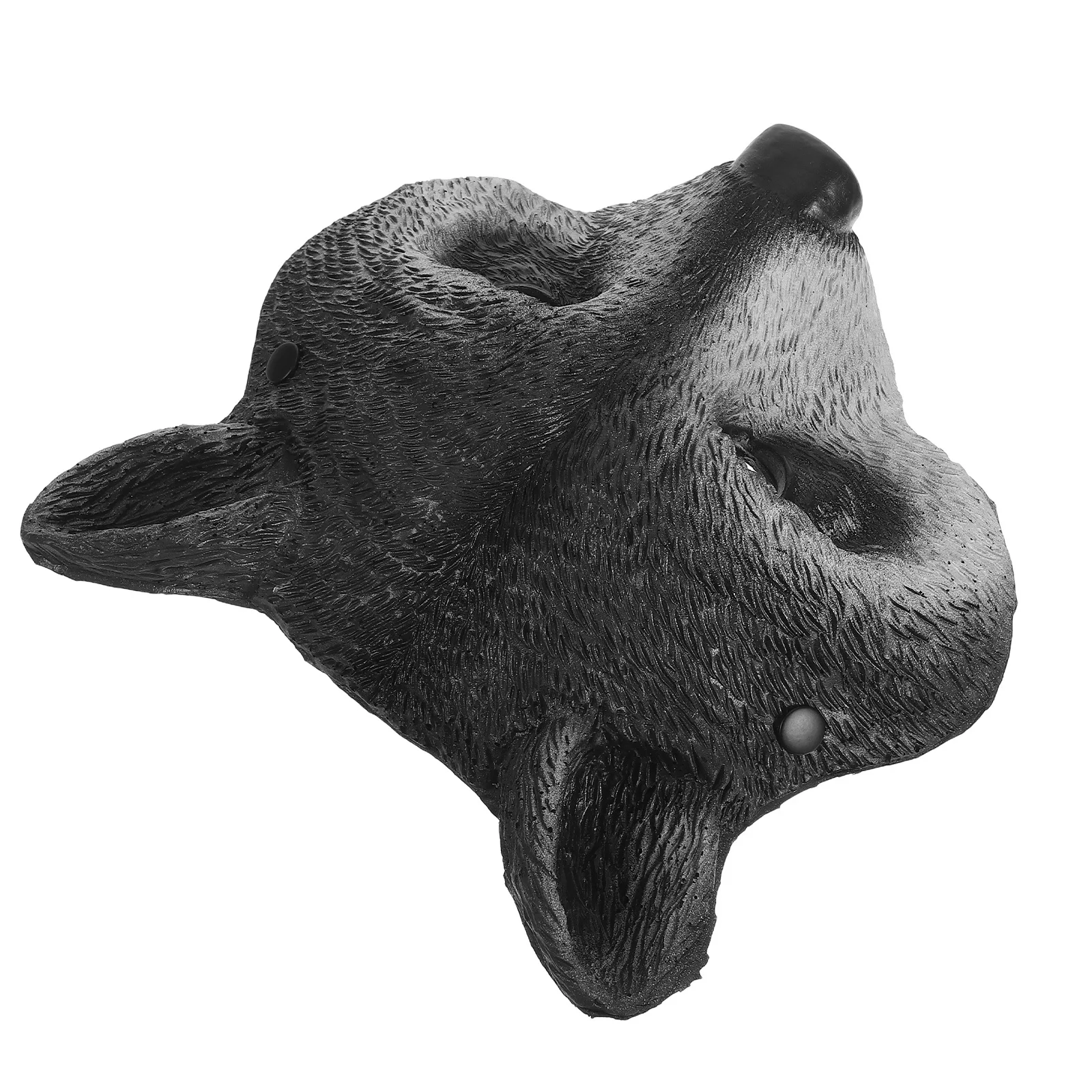 Maschera per il viso in maschera di animali realistici di procione per costume di Halloween Maschera spaventosa in maschera per feste cosplay per adulti