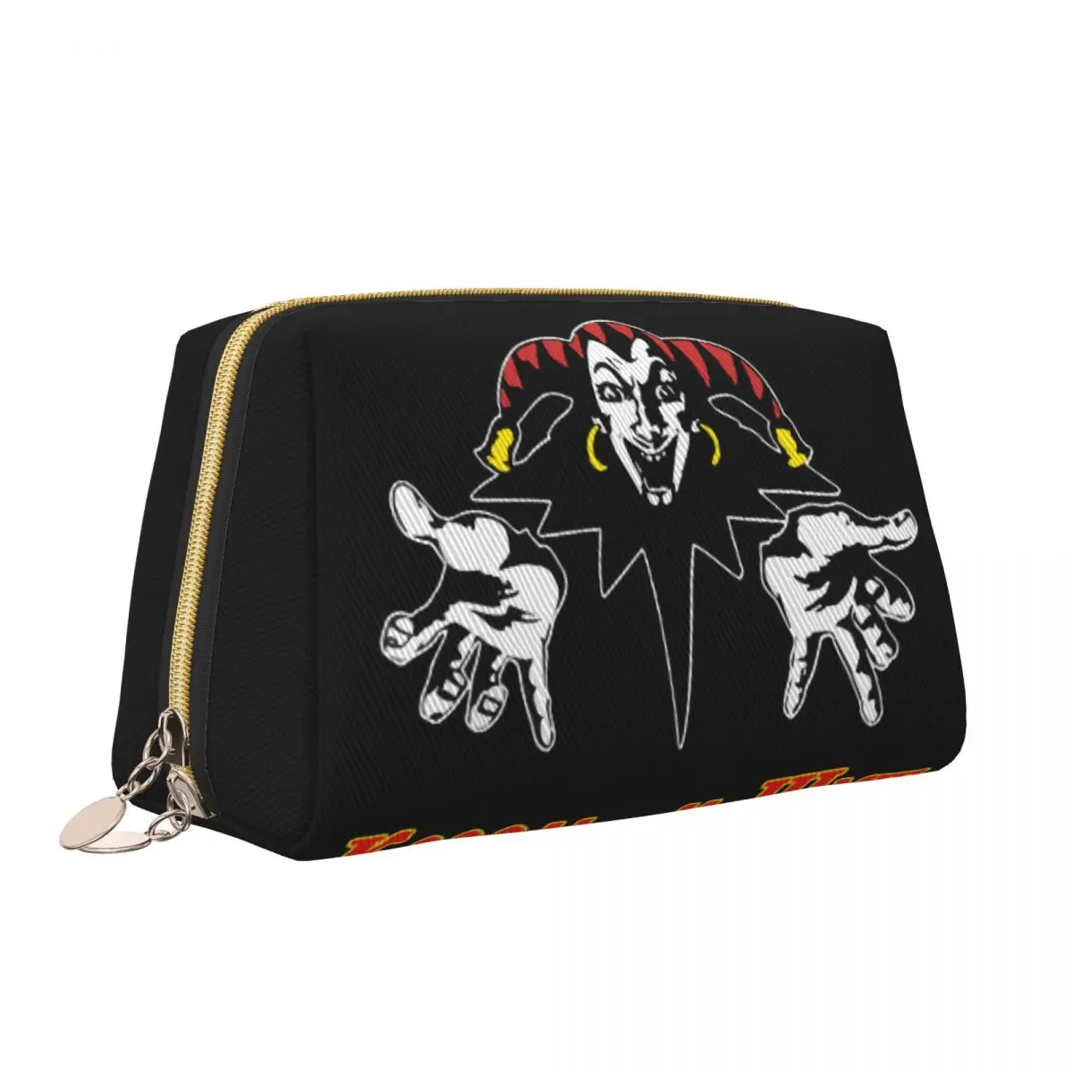 Korol I Shut Cosmetic Bag Russian Horror Punk Band The King and Jester Makeup Toiletry Organizer Ladies Beauty Storage Dopp Kit