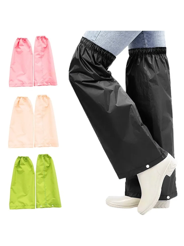 AliExpress NONE Windproof Waterproof Oil Resistant Adult Leg Sleeves Unisex Cycling Hiking Leg Warmers Outdoor Travel Protective Gear