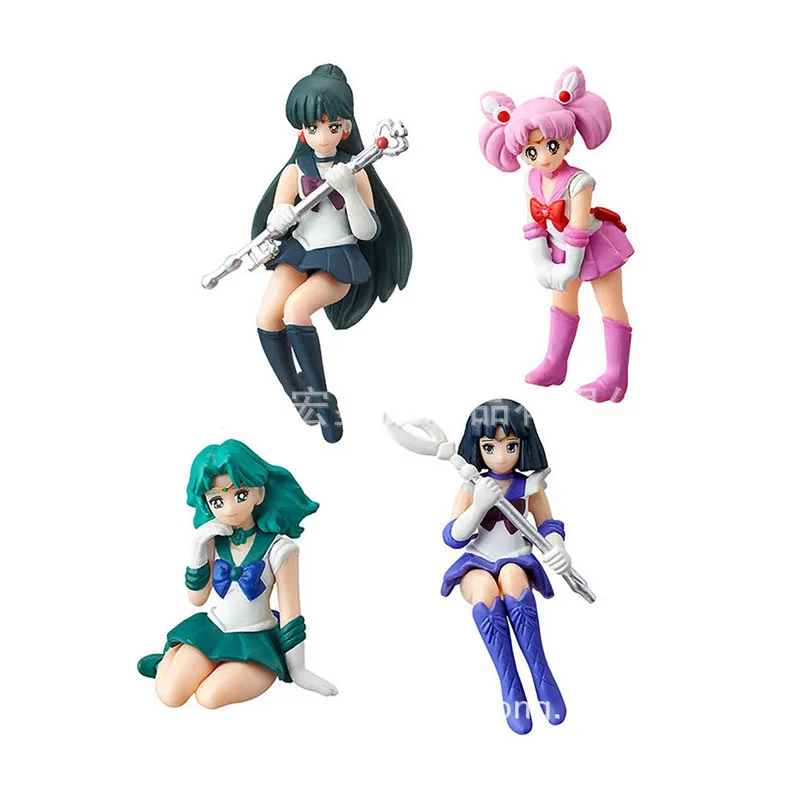 Bandai Anime Figur Gacha Sailor Jupiter Kapsel Spielzeug Kunststoff Figur Puppe Anhänger Baby Spielzeug Action-figuren Kinder Spielzeug