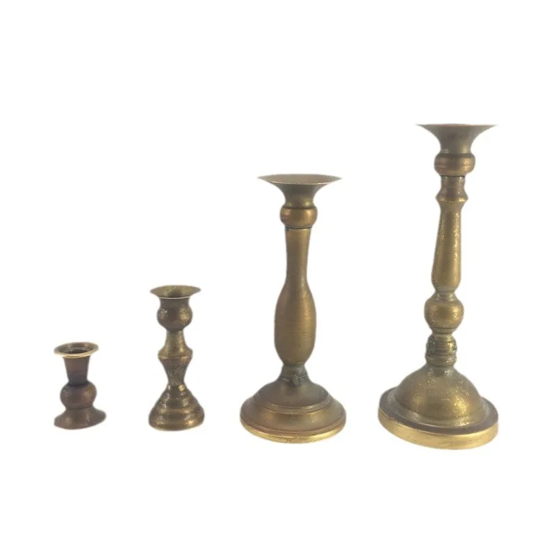 

European wrought iron candle holder Wedding arrangement Single head candle cup Hotel homestay decoration Candle light dinner Can