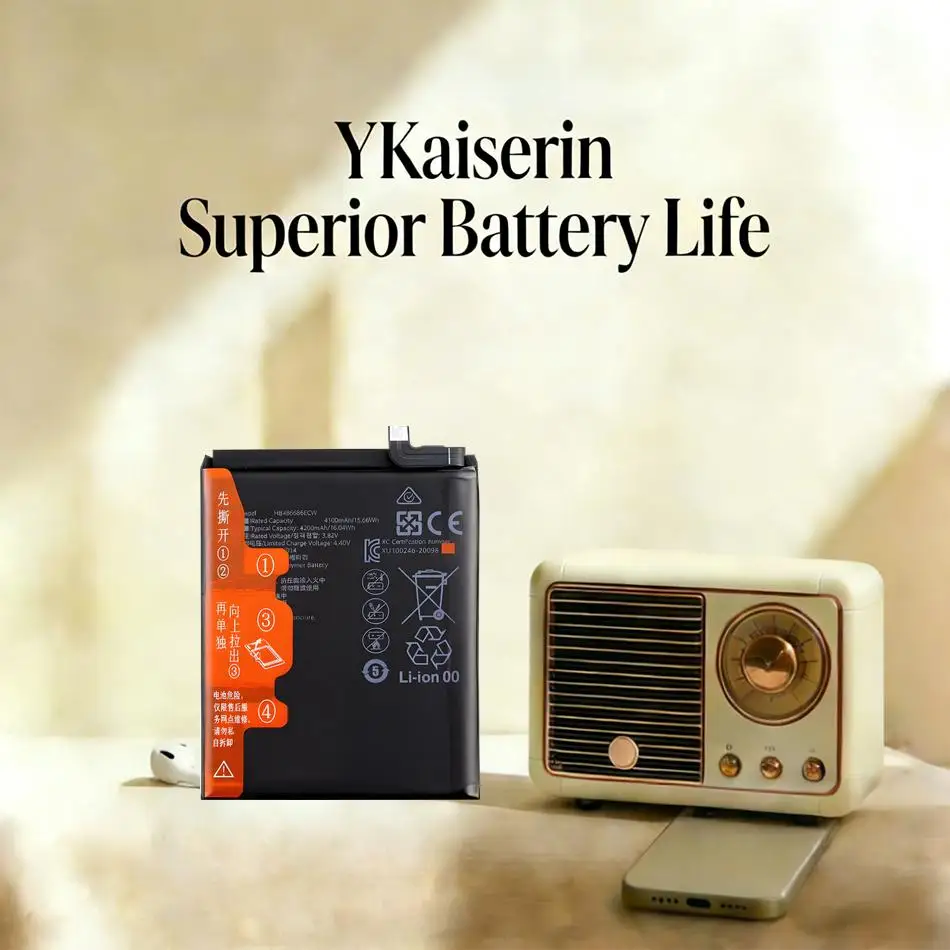 

Аккумулятор для мобильного телефона 4200 мАч HB486686ECW для Huawei Y9A Enjoy 20 Plus 5G FRL-22 FRL-23 FRL-AN00A, премиум-замена