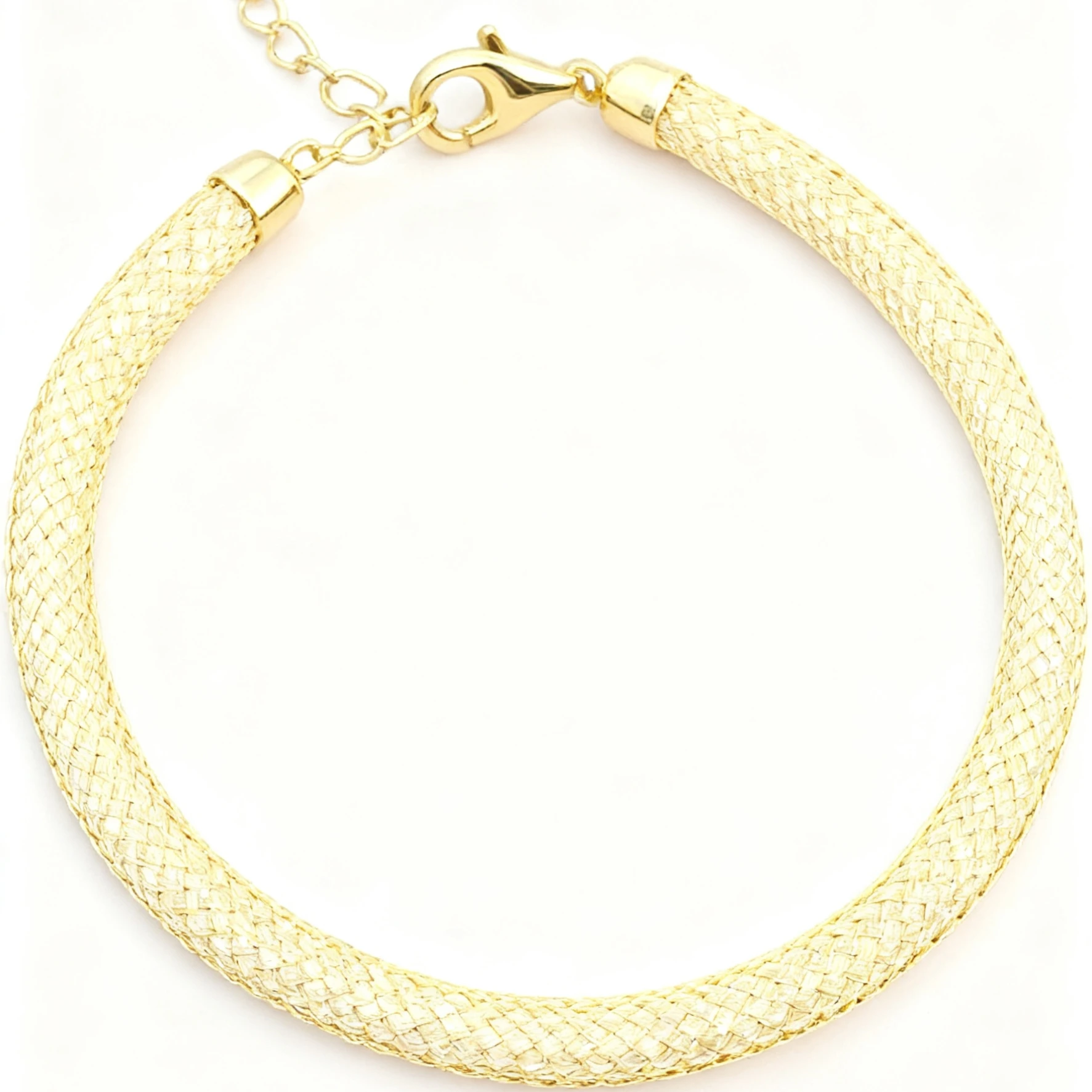 

Thick 18K Plated 925 Sterling Silver Sparkling Money - bag Bracelet: A Touch of Glamour and Good Fortune-Premium Quality