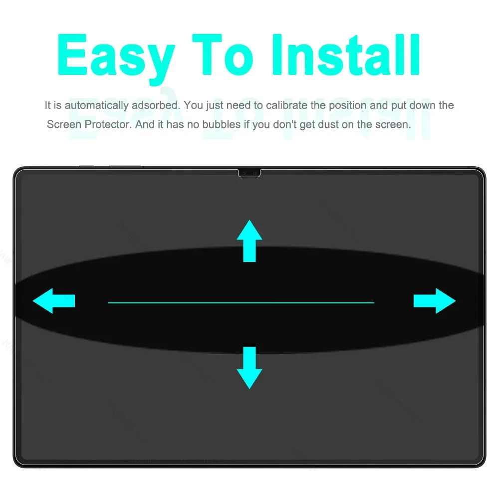 2 Stuks Voor Samsung Galaxy Tab S9 Plus 12.4 Inch Gehard Glas Screen Protector S9 + WiFi 5G Tablet HD Clear Beschermende Film