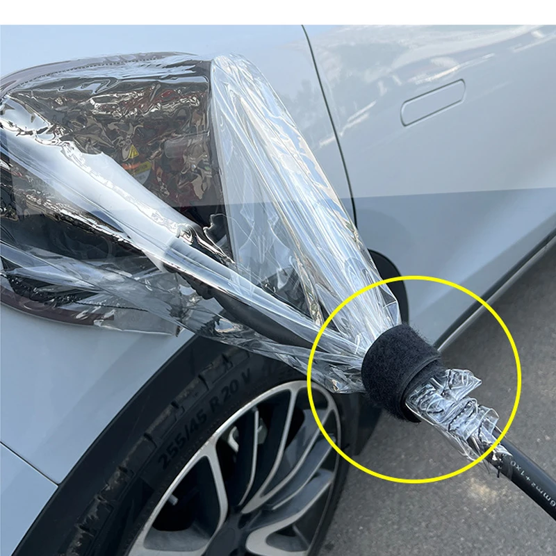 غطاء حماية مقاوم للمطر لمنفذ شاحن EV، غطاء قابس شاحن السيارة الكهربائية المغناطيسي، مقاوم للماء في الهواء الطلق، متين، شفاف