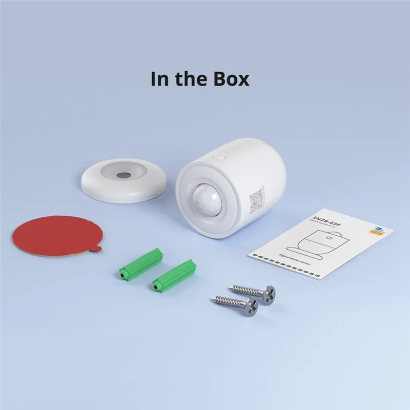 AB42-Zigbee Sensore di movimento Sensore di presenza umana Allarme di rilevamento a infrarossi Smart Home per Alexa Google Home Smartthings Alice