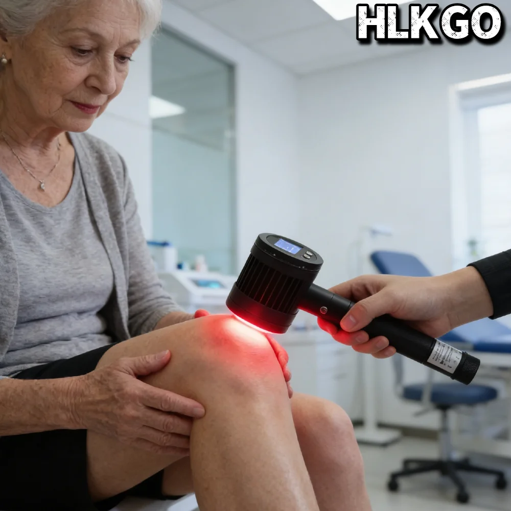 

1295mW LLLT Cold Laser Therapy Device 650nm 808nm, for Sports Injuries Sciatica Heel Pain Neck Pain Relief Treatment