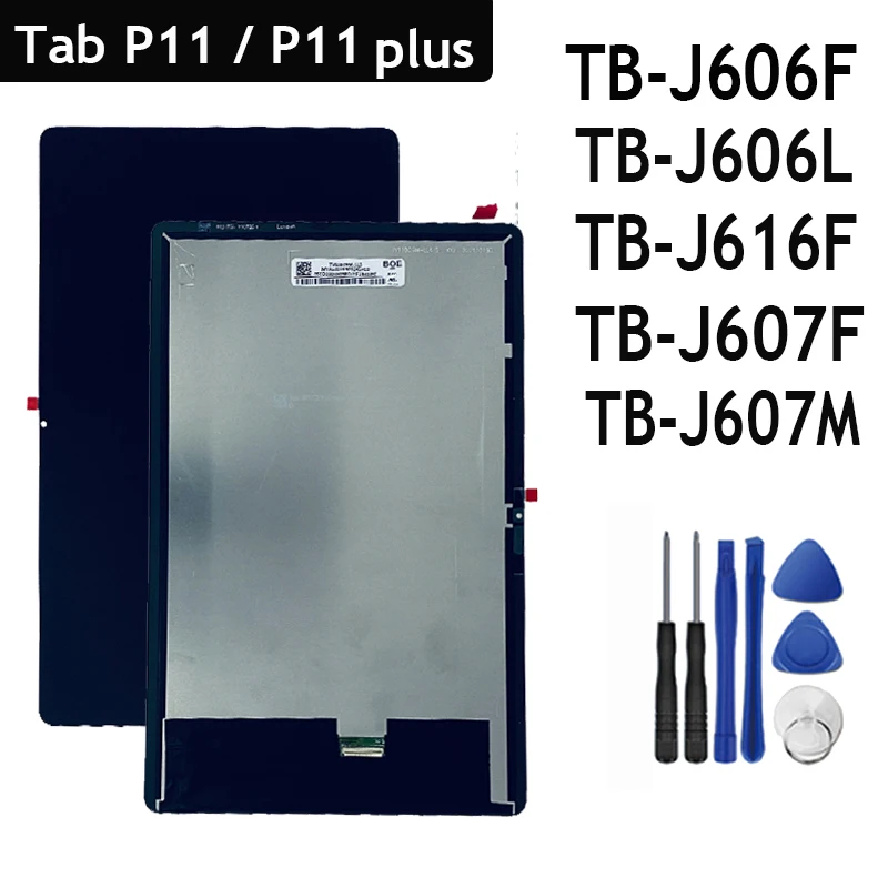 Go! New LCD Screen Display For Lenovo Tab P11 / P11 Plus TB-J606F TB-J606L P11 5G J606 J616 J607 With Touch Screen Digitizer