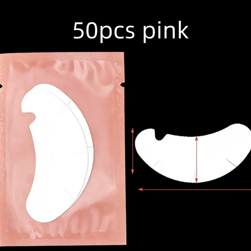 10/30/50/100 stücke U Förmigen Pfropfen Wimpern Patches Wimpern Patch Falsche Wimpern Verlängerung Papier Aufkleber Unter augen Pads