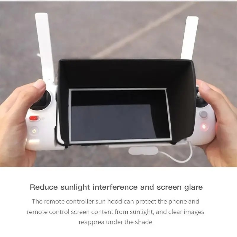 Sunlight Blocking Remote Controller Sunshade Protective Hood for FIMI X8 SE Phantom Spark Drone Outdoor