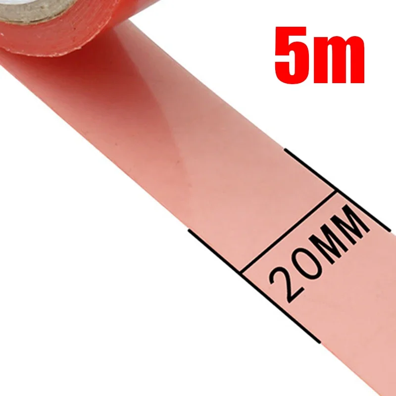 1pcs Double-Sided Tape 20mm*5m For Road Fixed Gear Bicycle Fixie Bike Carbon Tubular Tires Strong Adhesiveness Tape Cycling Part