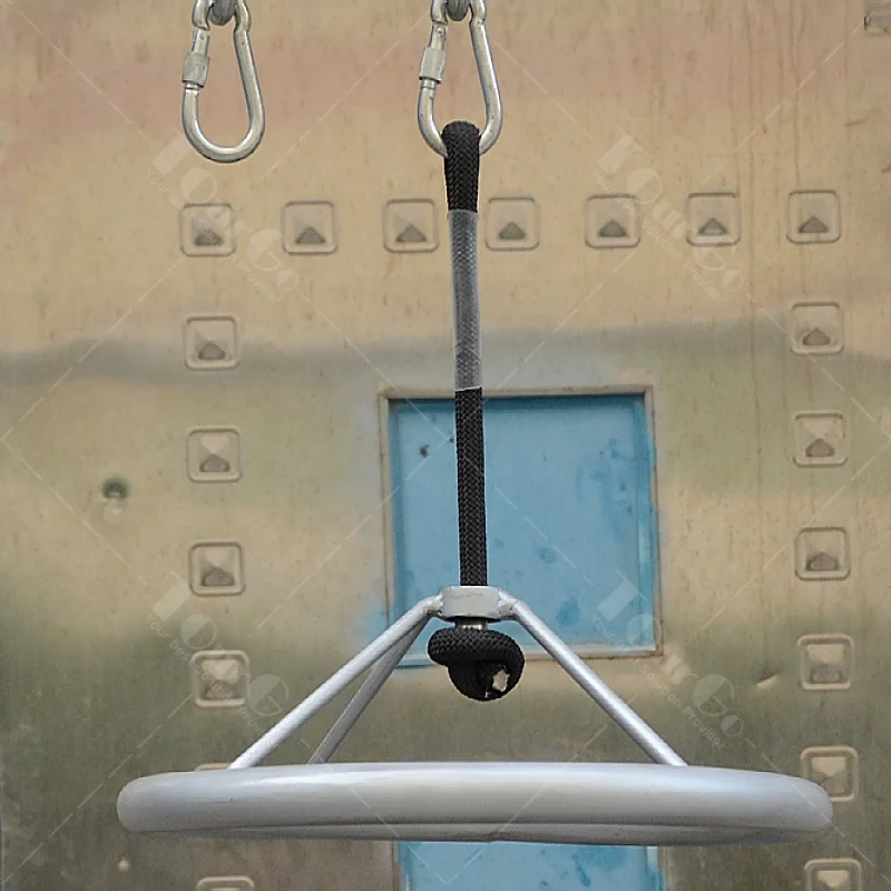 Outdoor Ninja Warrior Trainingsapparatuur Jungle Sportscholen Aap Ninja Wiel Obstakel voor Ninja Slackline