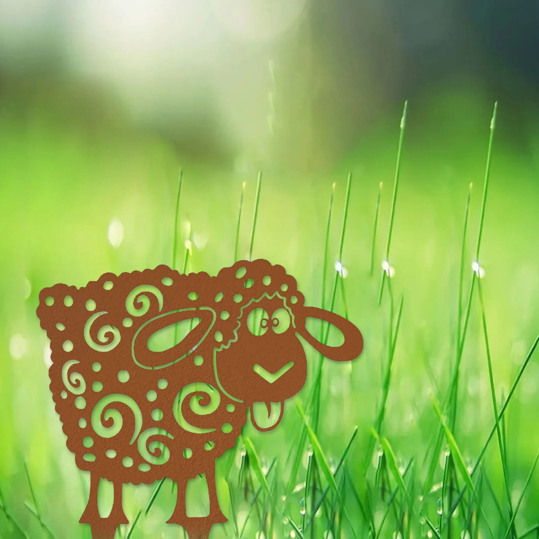 “Enhance Your Space with Metal Sheep – Charming Garden and Home Decor. Whimsy Charm Awaits.