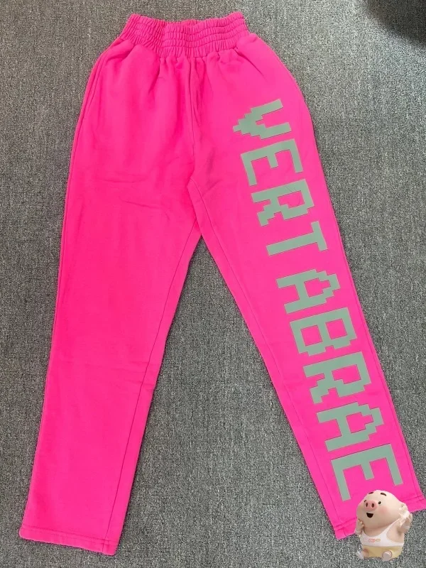 

Pink Vertabrae Sweatpants Men Women Pants Jogger Sweat Pants Terry Trousers Soft fabric