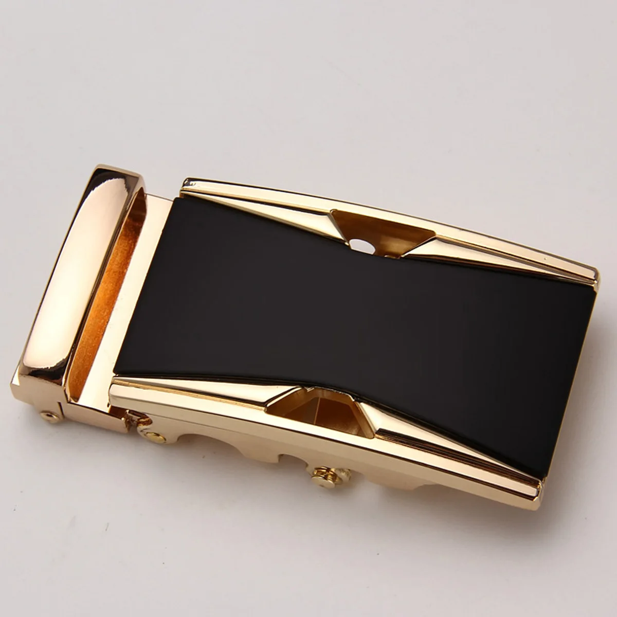 التلقائي لحزام 3.5 سنتيمتر سهلة ضبط السقاطة الرجال حزام استبدال دائم سبيكة الأعمال مشبك اسئلة حزام مشبك