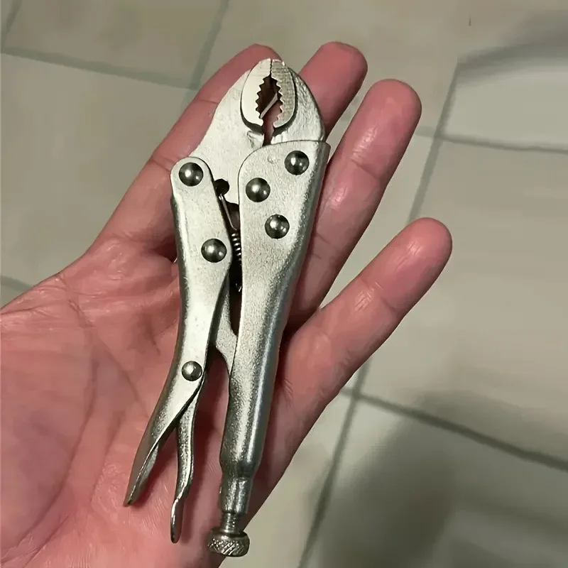 Per tubi dell'acqua e pinze per risparmiare manodopera per sut Pinze elettriche multifunzionali da 5 pollici con bocca tonda e pinze a pressione