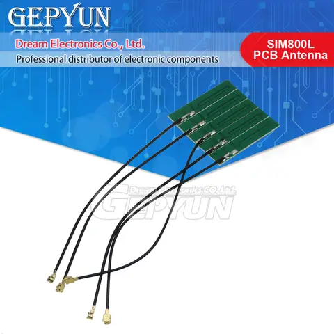 WIFI 2.4G 3dbi PCB Antenna IPX IPEX WLAN Laptop Bluetooth Zigbee Wireless Module SIM900 SIM800L SIM908 SIM800C