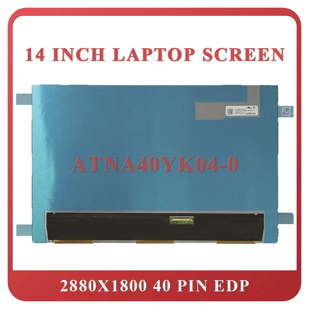 

ЖК-экран OLED для ASUS Vivobook 14PRO M3400Q M3401Q ATNA40YK04-0 14 "матричная панель дисплея ноутбука 90 Гц без сенсорного экрана