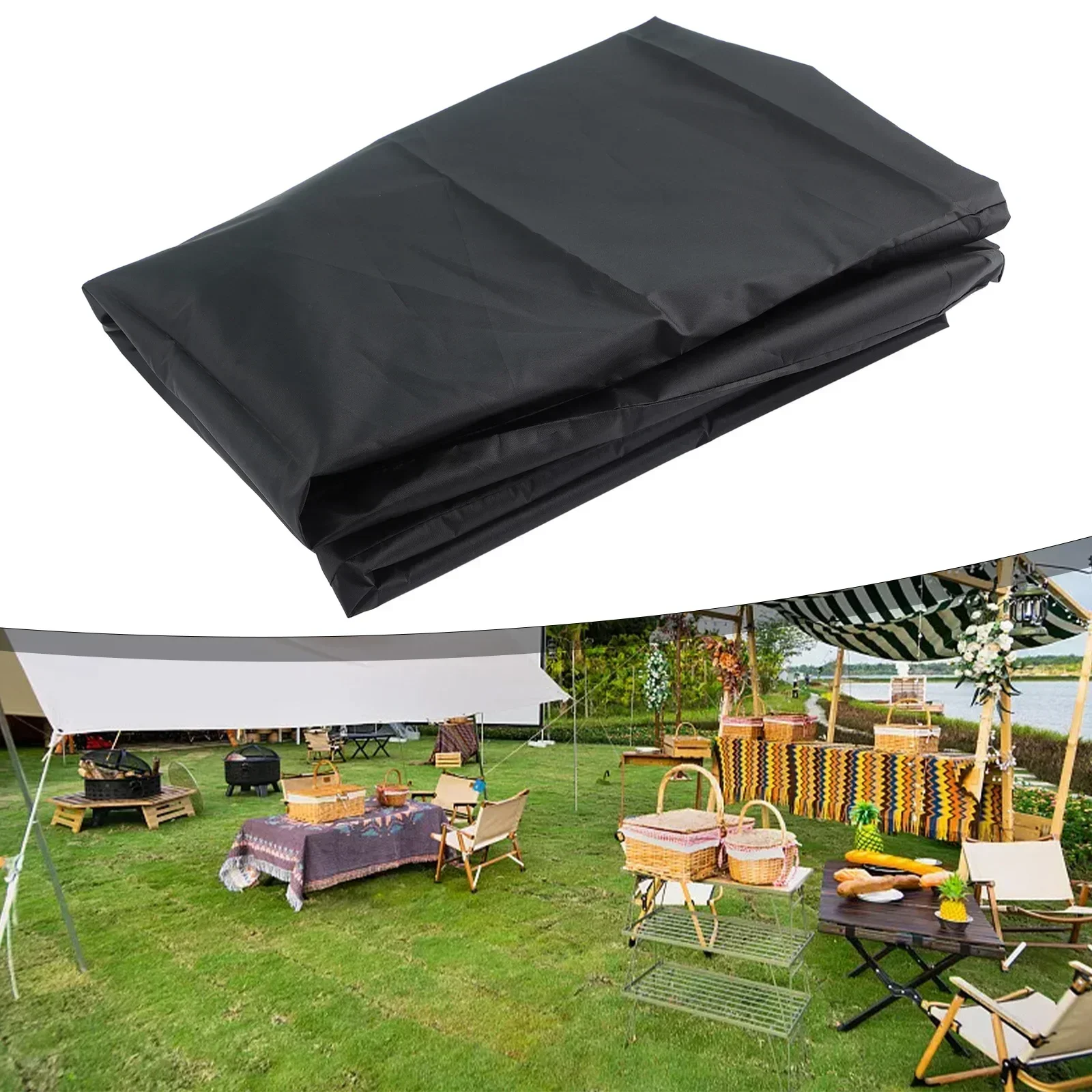 Waterproof Dustproof BBQ Grill Cover for Weber Q100 Series High Quality Material Sun Protection and Dust Resistance