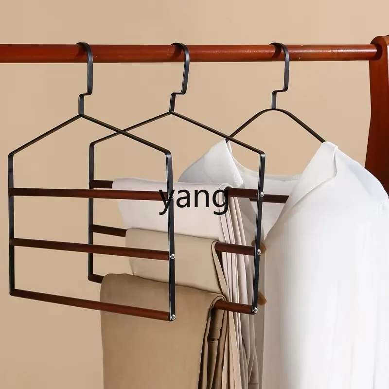 

LTT light luxury home hanging pants special hanger wardrobe built-in multi-layer storage artifact