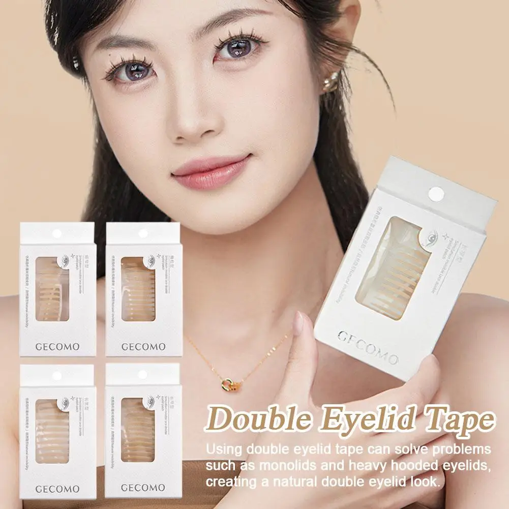 

Self-adhesive Double Eyelid Tape Sticker Invisible Mesh Strips Lace Paste Makeup Eyelid Natural Olive-shaped Eye Tools Lift Z3C0