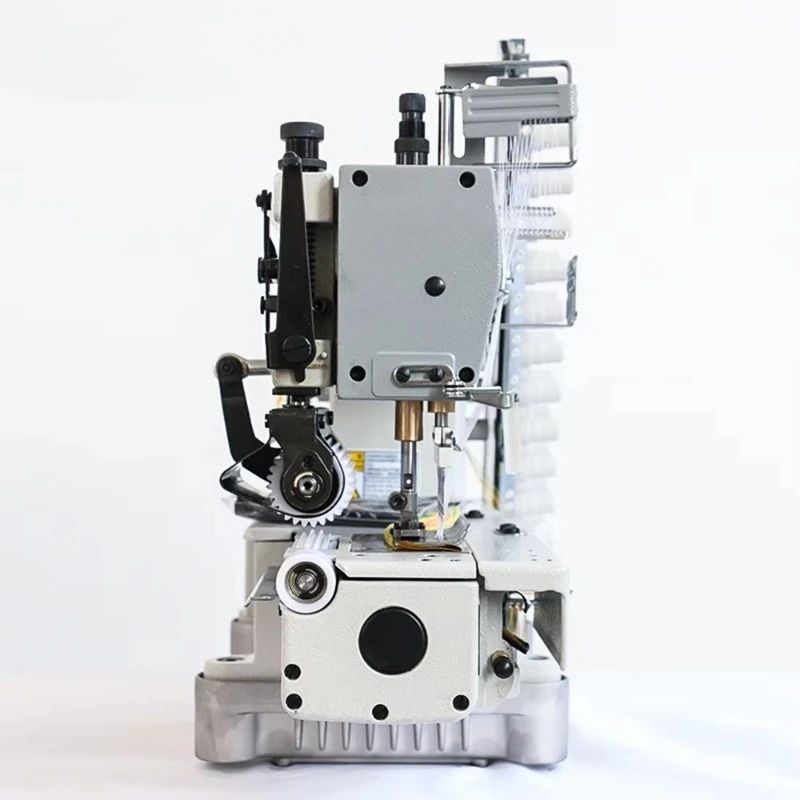 HK-VC800-13D High Quality Direct Drive Thirteen 13 Needles Elastic Shirring Pleating Multi Needles Sewing Machine