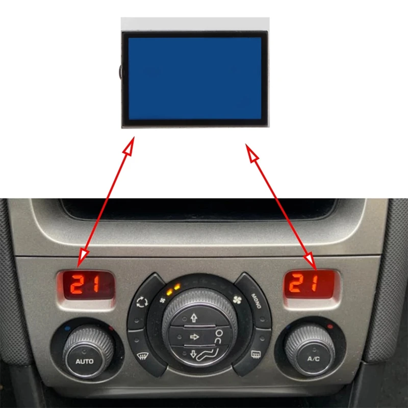 1Pcs Car ACC Display Screen Air Conditioning Information Screen Pixel Repair For Peugeot 308 308CC 2007-2013