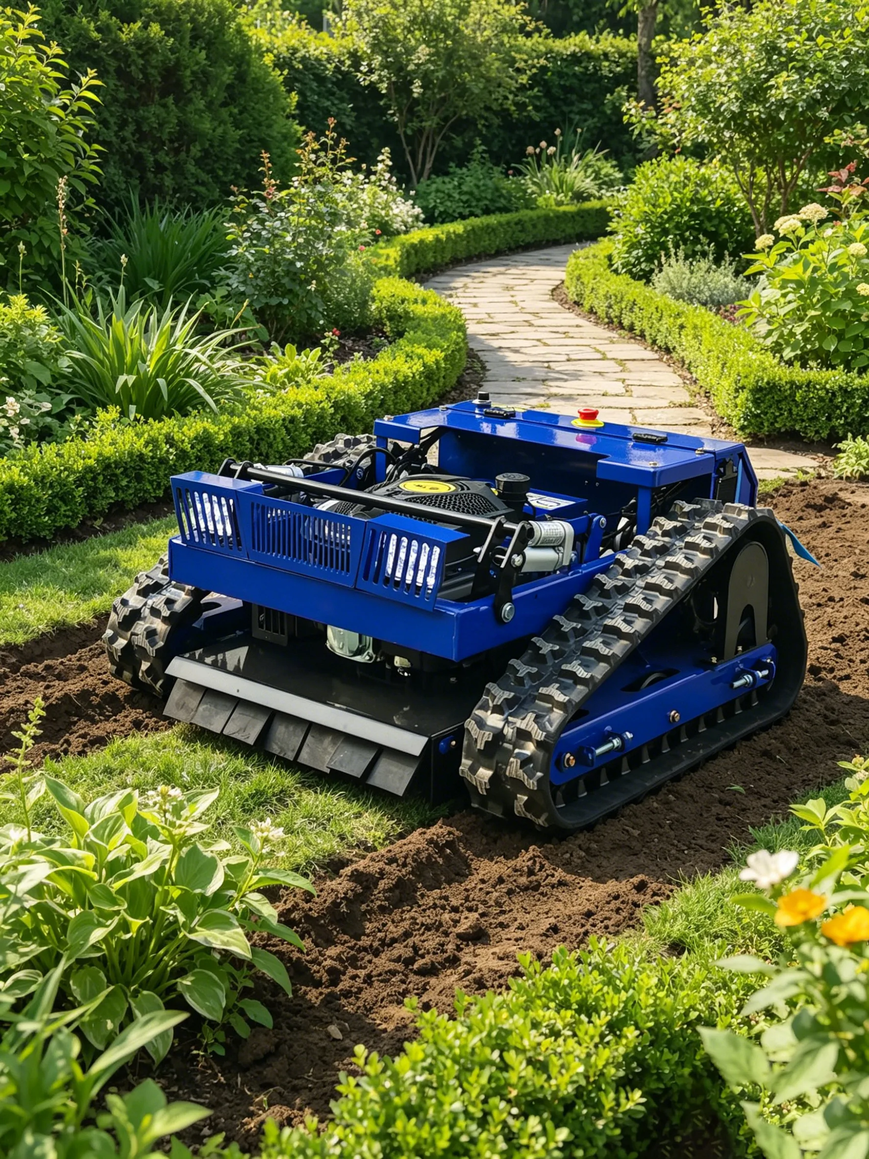 Customized Lawn Mower, Compact Structure, Flexible Operation, Capable of Working Under Trees and in Low Terrain