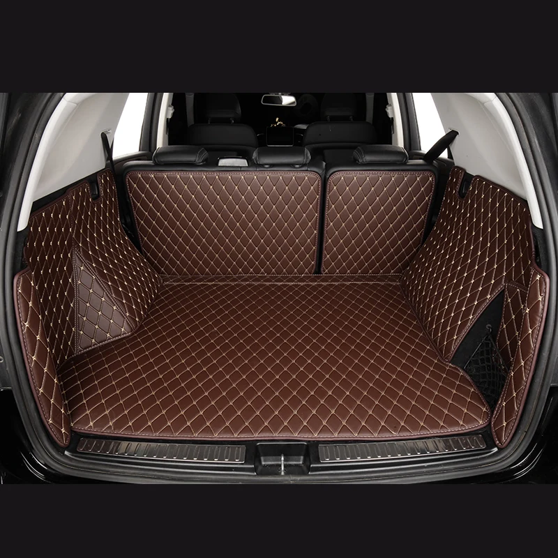 

Durable Custom Leather Colorful Car Trunk Mat For Aiways U6 Year 2022-2025 Auto Carpet Accessories Interior Parts