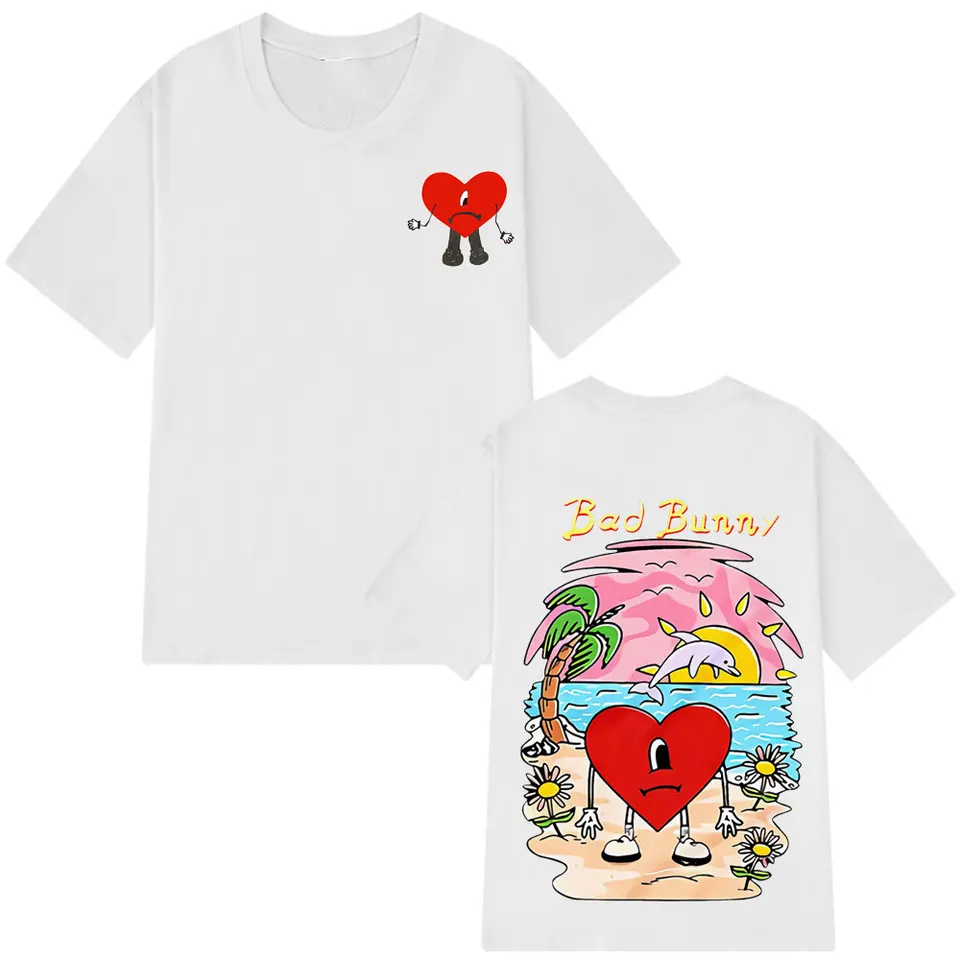 Bad Bunny Un Verano Sin Ti Graphics Print T-shirt Men Clothes