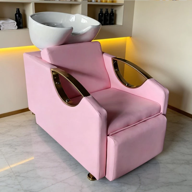 

Directly From: High-End Semi-Reclining Hair Salons, Luxury Trendy Shampoo And Rinse Bed