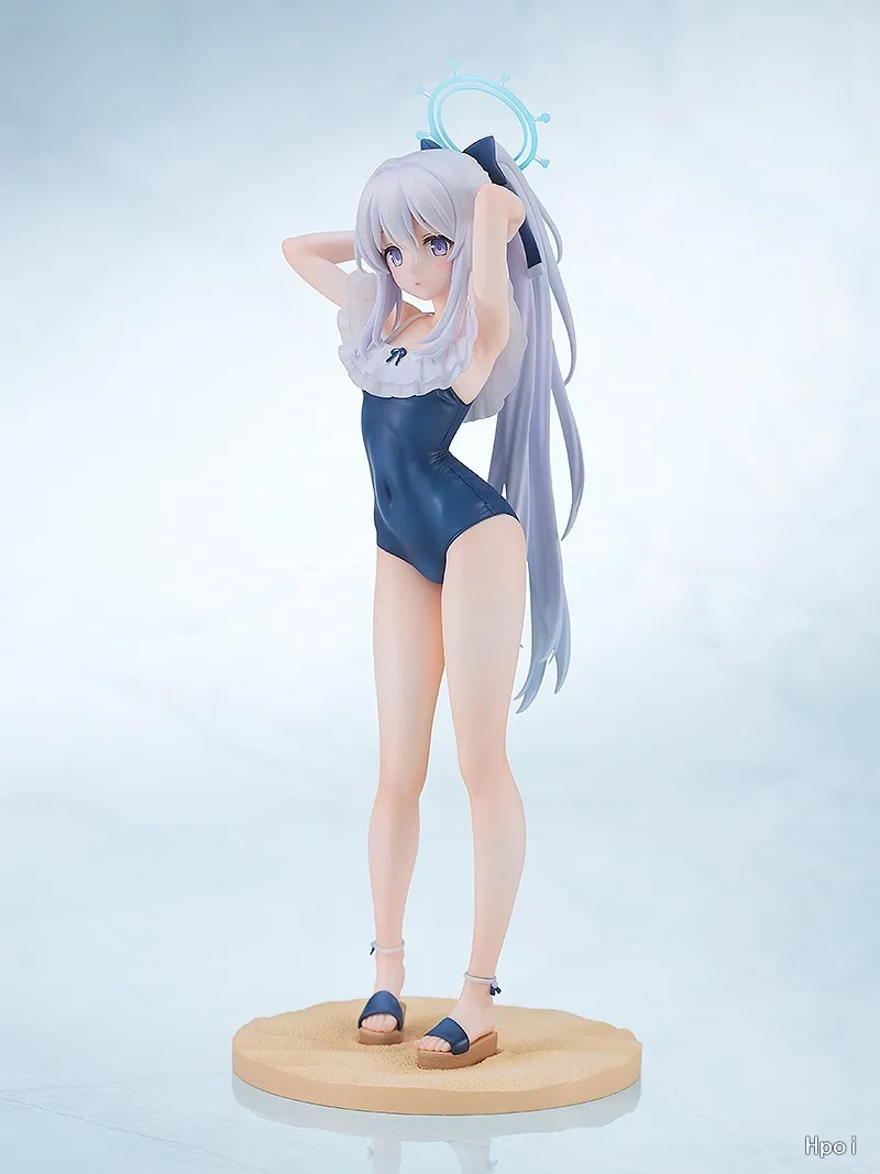 High Quality Spot Gsc Blue Archive Moon Snow Swimsuit Commemorative Hall Edition Handmade Desktop Model Toys Doll Birthday Gift