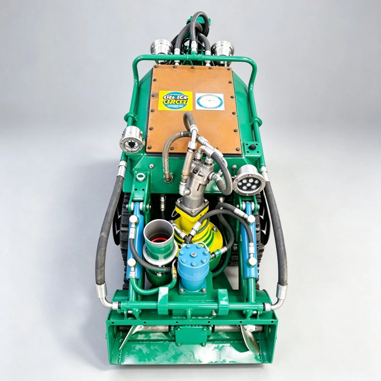 Dredging Robot Rubber Tracked Submersible Remote Control for River Lake Pond Sewer Sludge Sediment Removal Desilting Equipment
