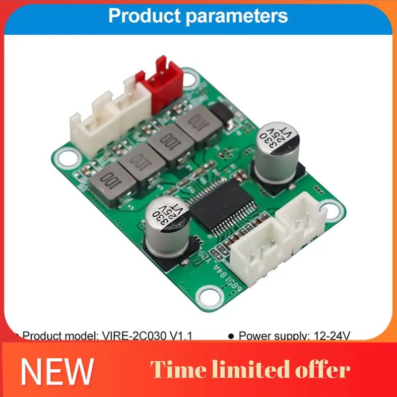 

A42T-TPA3118D2 Digital Stereo Audio Amplifier Board 30W&30W 2.0 Channel Amplifier Module DC 12-24V Audio Amplifier Module