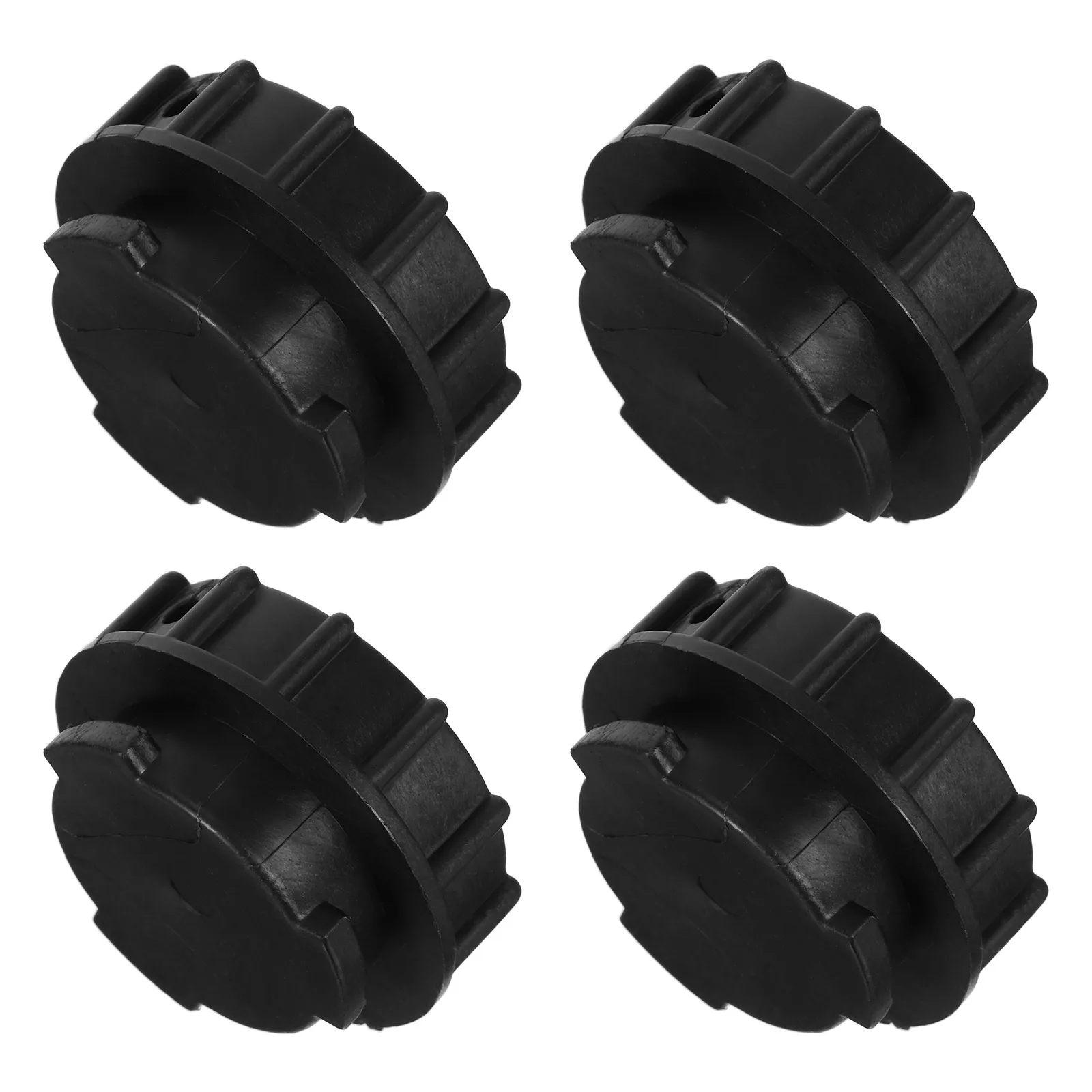 4 pezzi tappo di scarico del bidone dei rifiuti tappo di plastica per contenitori della spazzatura a prova di perdite drenaggio efficiente uso agricolo domestico scarico del bidone dei rifiuti