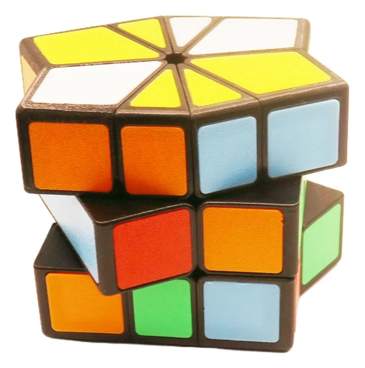 ZEPUZZLES 9cm SQ1 Cubo Forma extraña Rompecabezas Cubo sin pegatinas Rompecabezas Juguetes Regalo para niños Cubo mágico