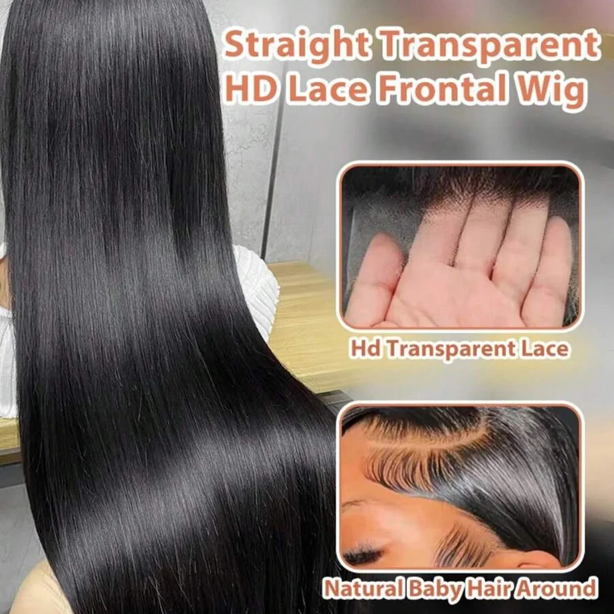220 Density Bone Straight Hd Transparent 13x6 Lace Frontal Wig Brazilian 13x4 Hd Lace Frontal Human Hair Wigs For Women Glueless