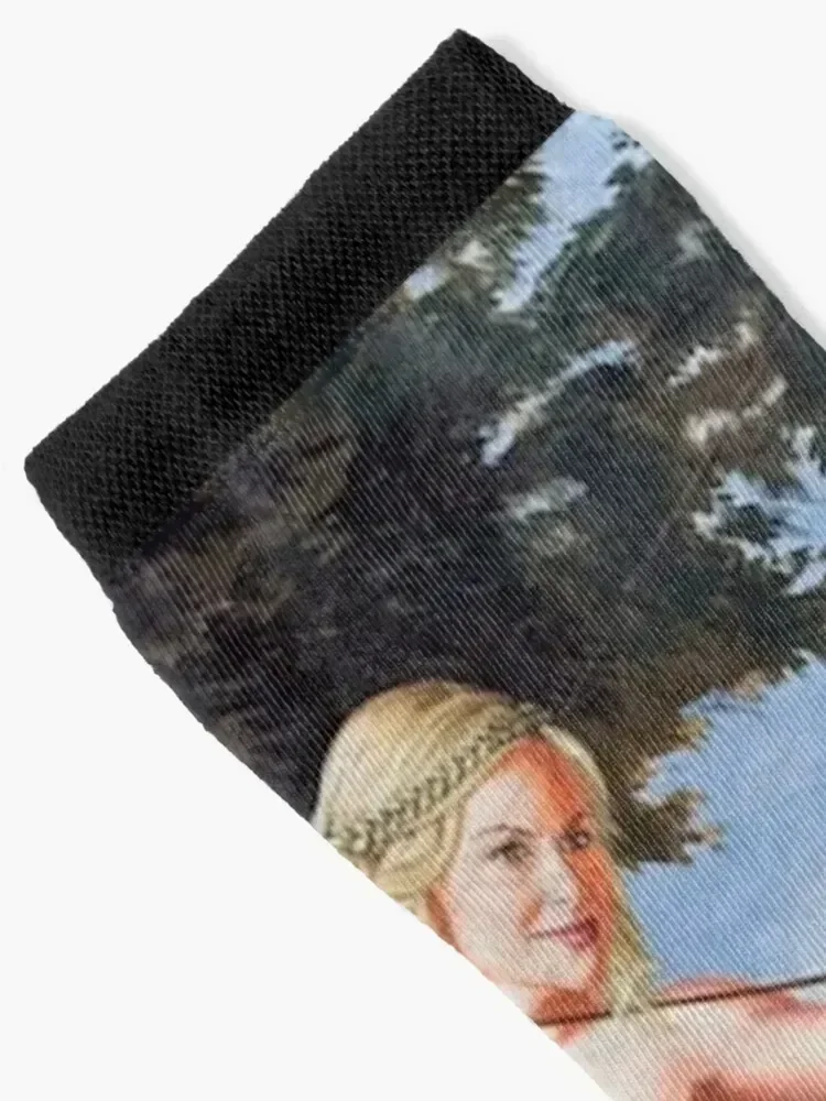 Leslie Knope, Goddess of the Hunt Socks Stockings man kids Socks Ladies Men's