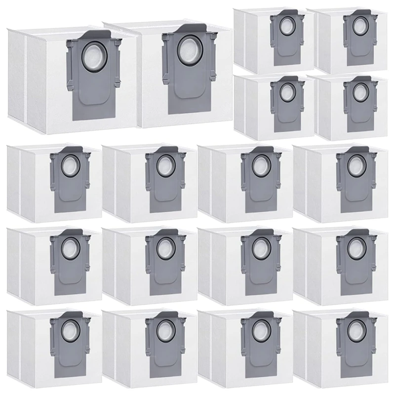 Мешки для пылесоса Roborock Q5 Q5 + Q7 Q7 + Q7 Max Q7 Max + S7 Maxv Ultra S8 + S8 Pro, 18 шт./упаковка