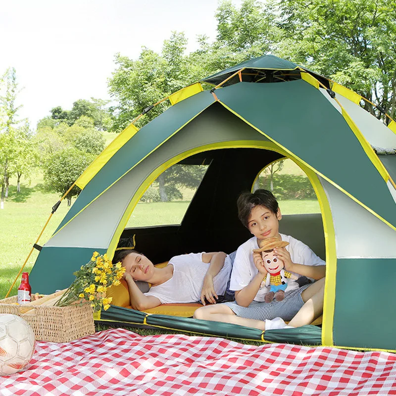 Portable Outdoor Camping Tent, with Automatic Opening, Sun Shading, Sun Protection, Rain-proof, No Installation, 2-3 People tent