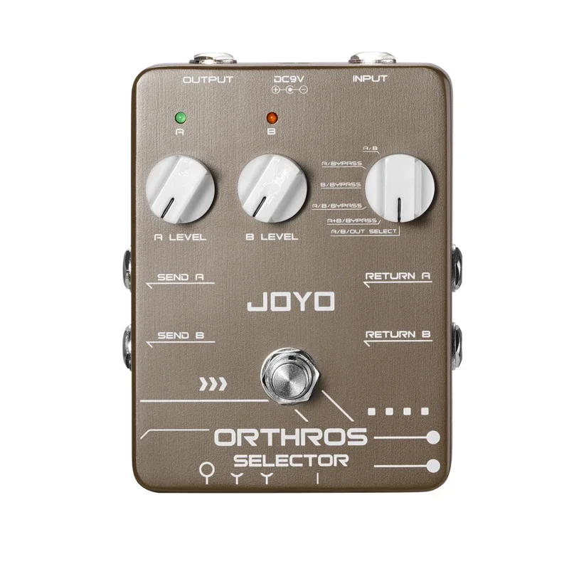 Joyo Jf-24 Orthros Selector Pedal,Multi-mode Line Selector Effect Pedal Guitar Accessories