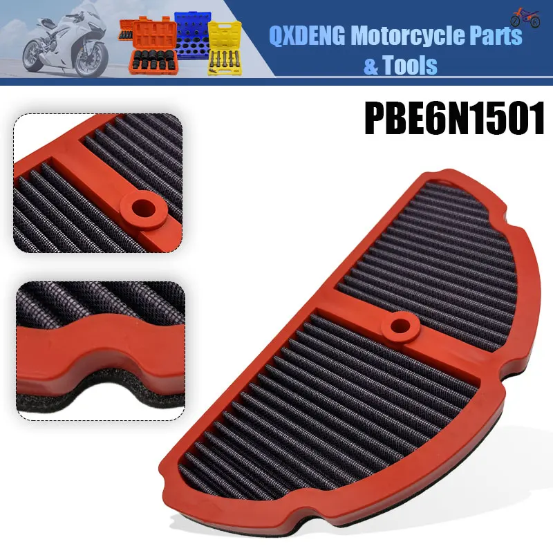 High Flow Motorcycle Air Filter For Benelli BJ600 BN600 BN600i TNT600 BN502 BN502R Engine Intake Cleaner Replacement PBE6N1501