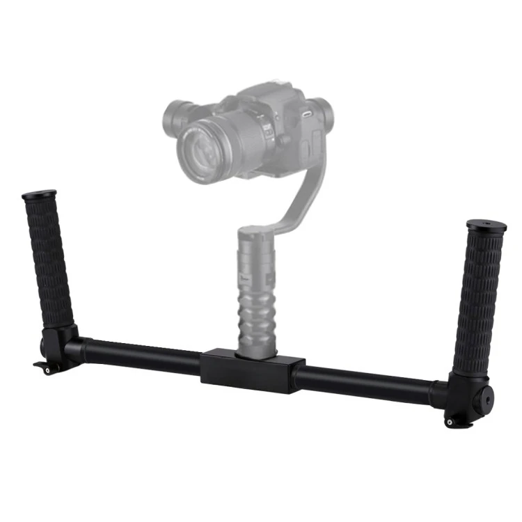 

New Idea Design Dual Handheld Gimbal Stabilizers Grip Aluminum Tube Camera Stabilizer